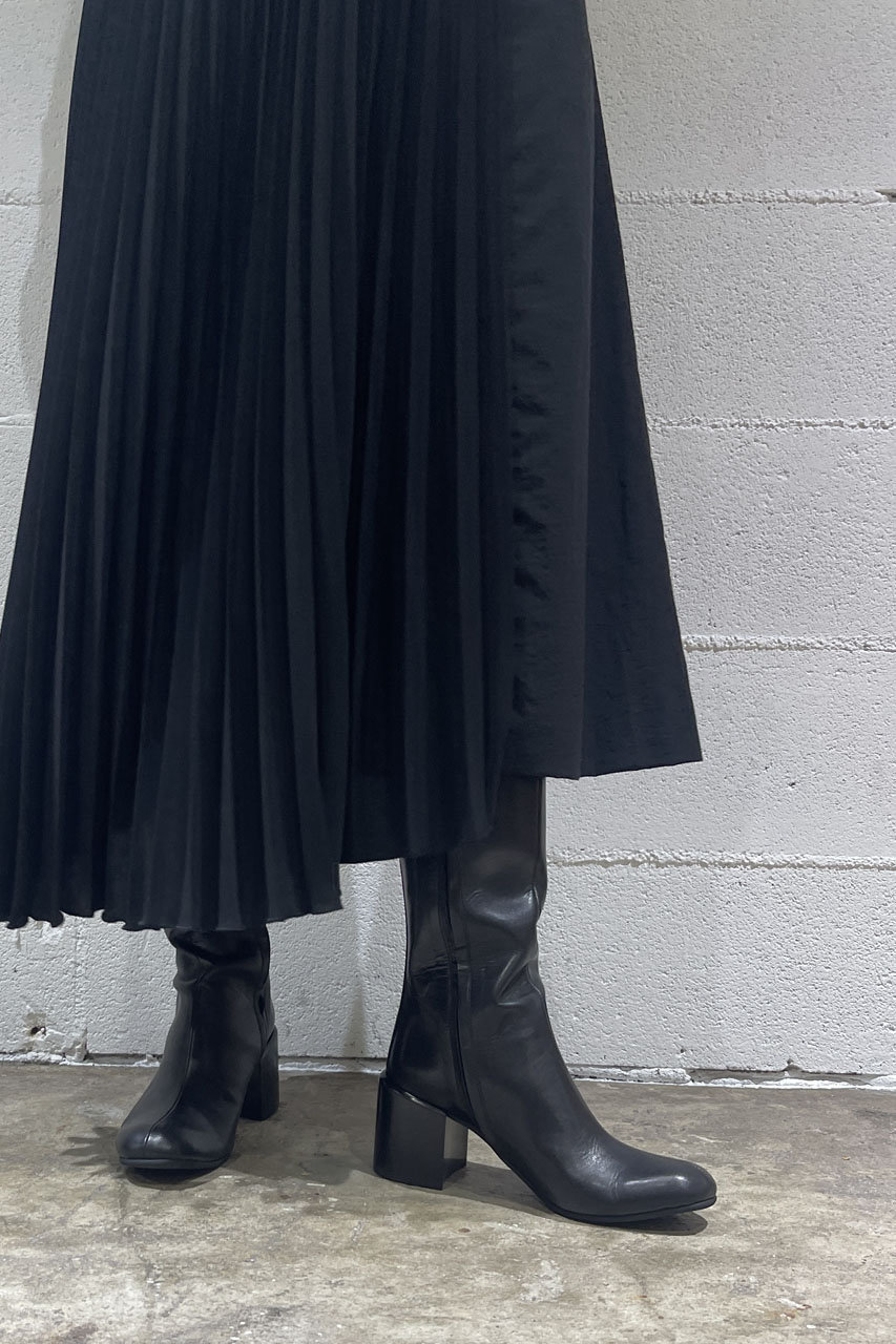 ph7+(ピアッカセッテ)｜ストレートロングブーツ/ブラック の通販