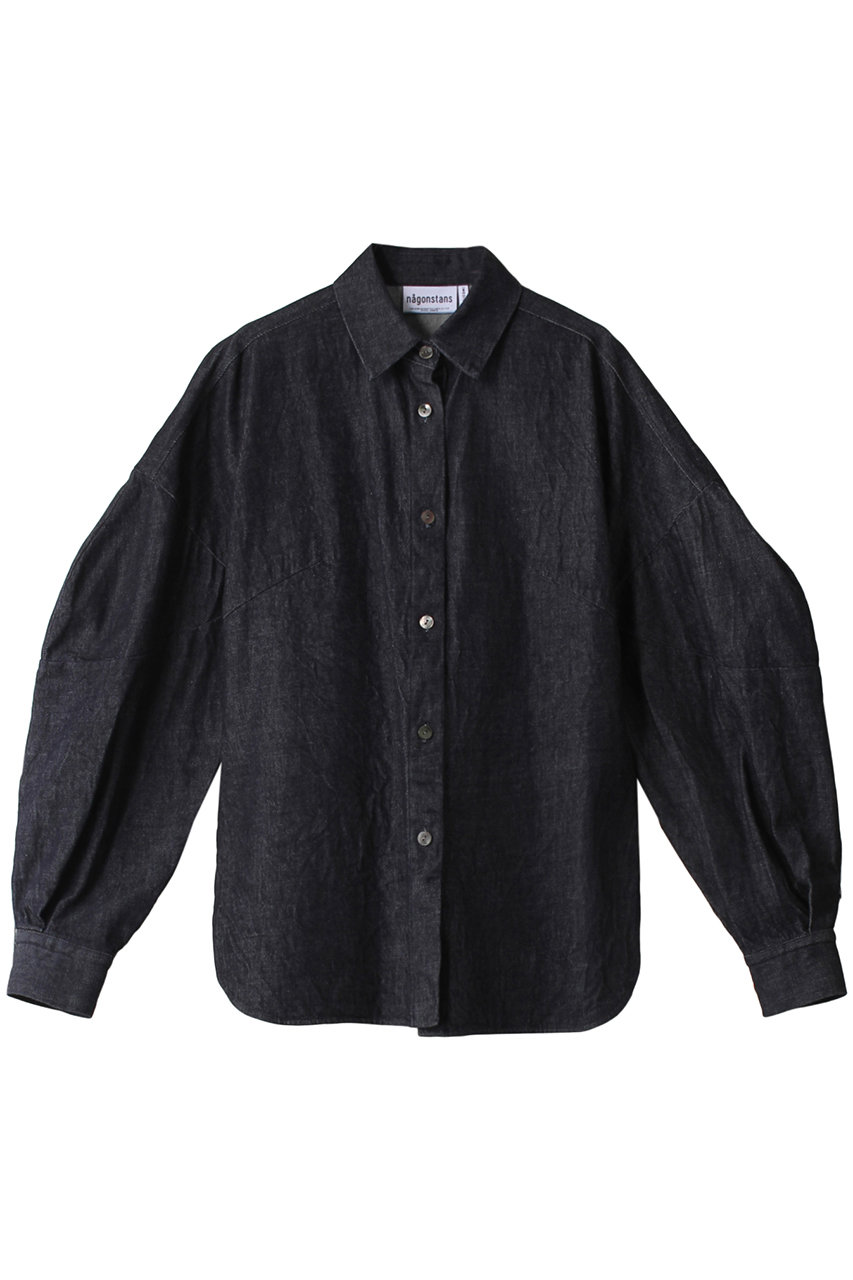 nagonstans(ナゴンスタンス)｜W ラウンドスリーブ SH/シャツ/Space の