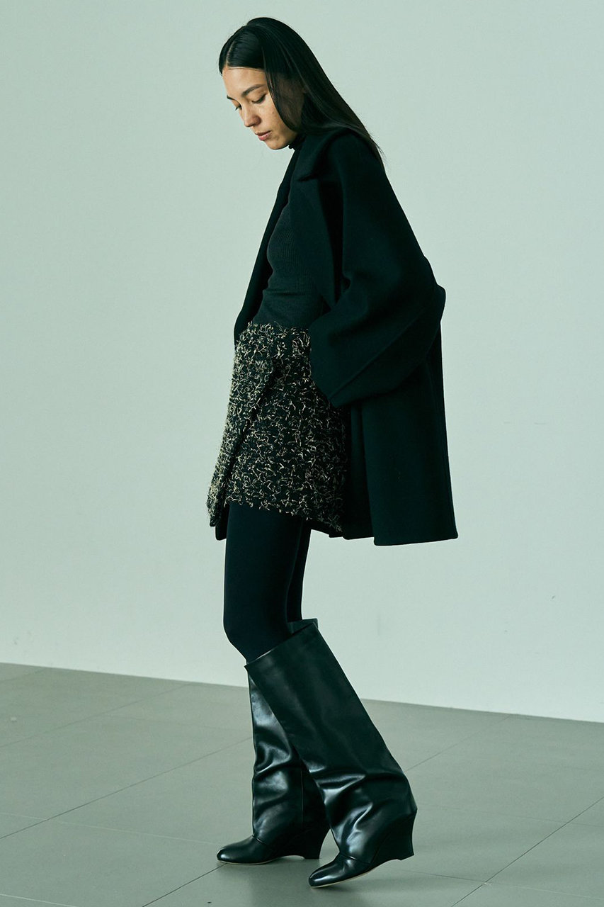 Chaos(カオス)｜スーペリアガロンコート/ブラック の通販｜ELLESHOP