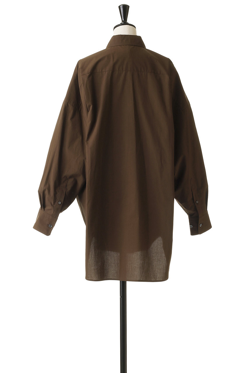 BLAMINK(ブラミンク)｜コットンレギュラーカラーシャツ/ホワイト の