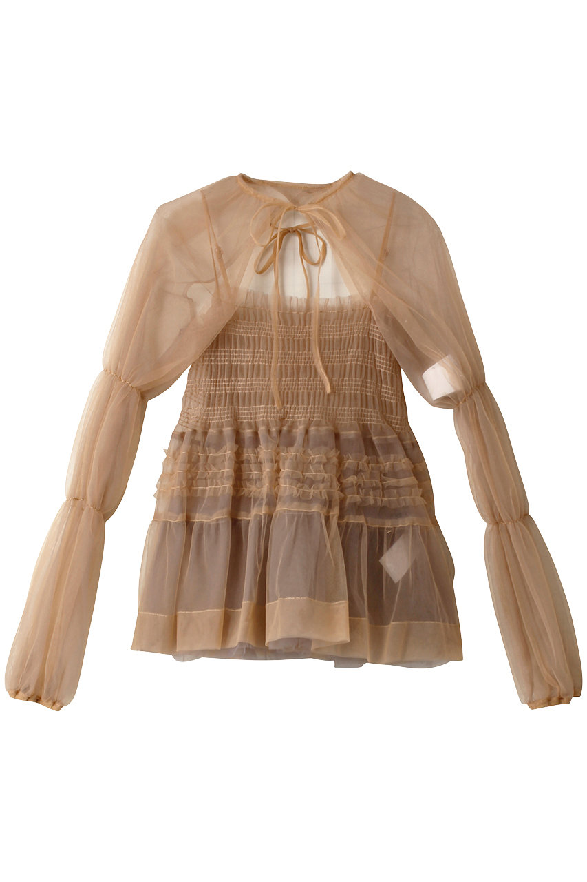 MAISON SPECIAL(メゾンスペシャル)｜Tulle Camisole Bolero/チュール