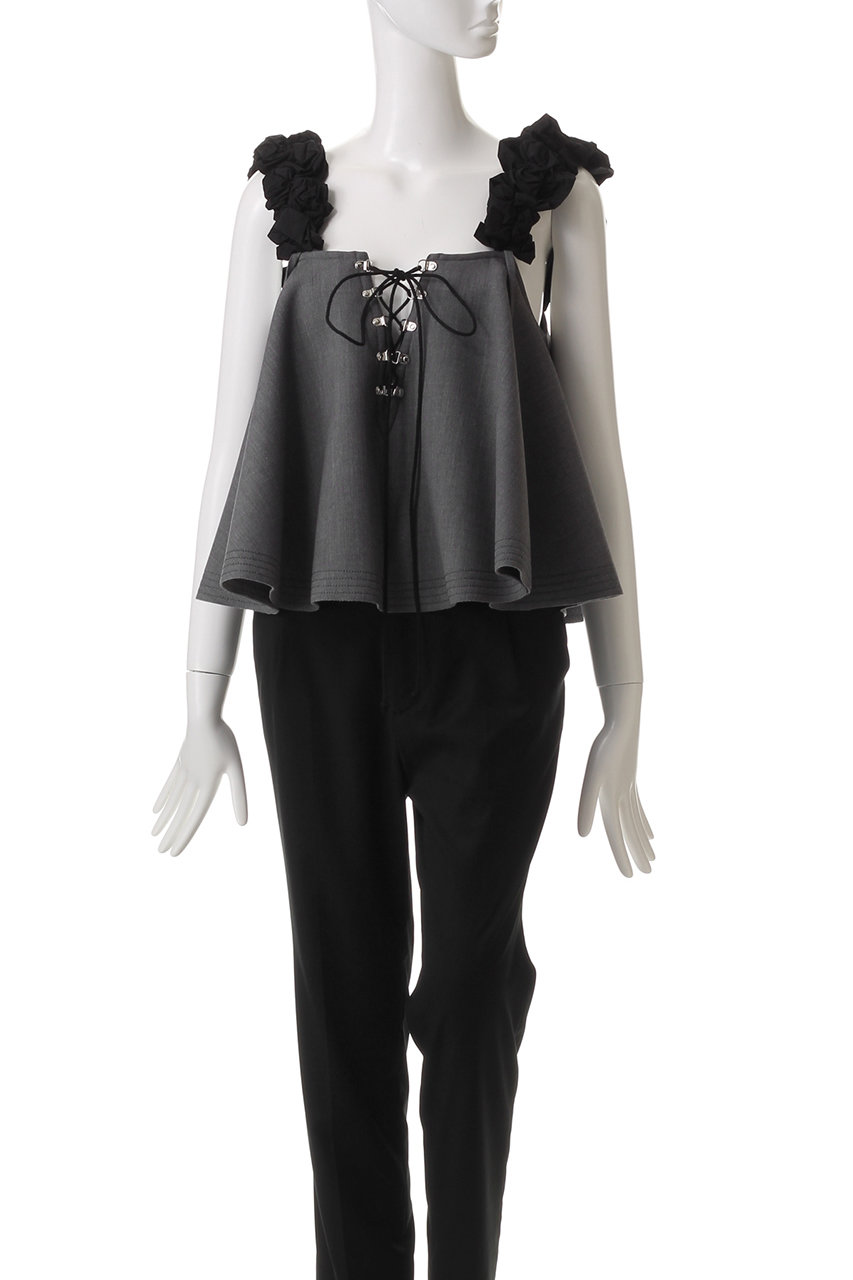 MAISON SPECIAL(メゾンスペシャル)｜Flower Strap 2way Tops/フラワー