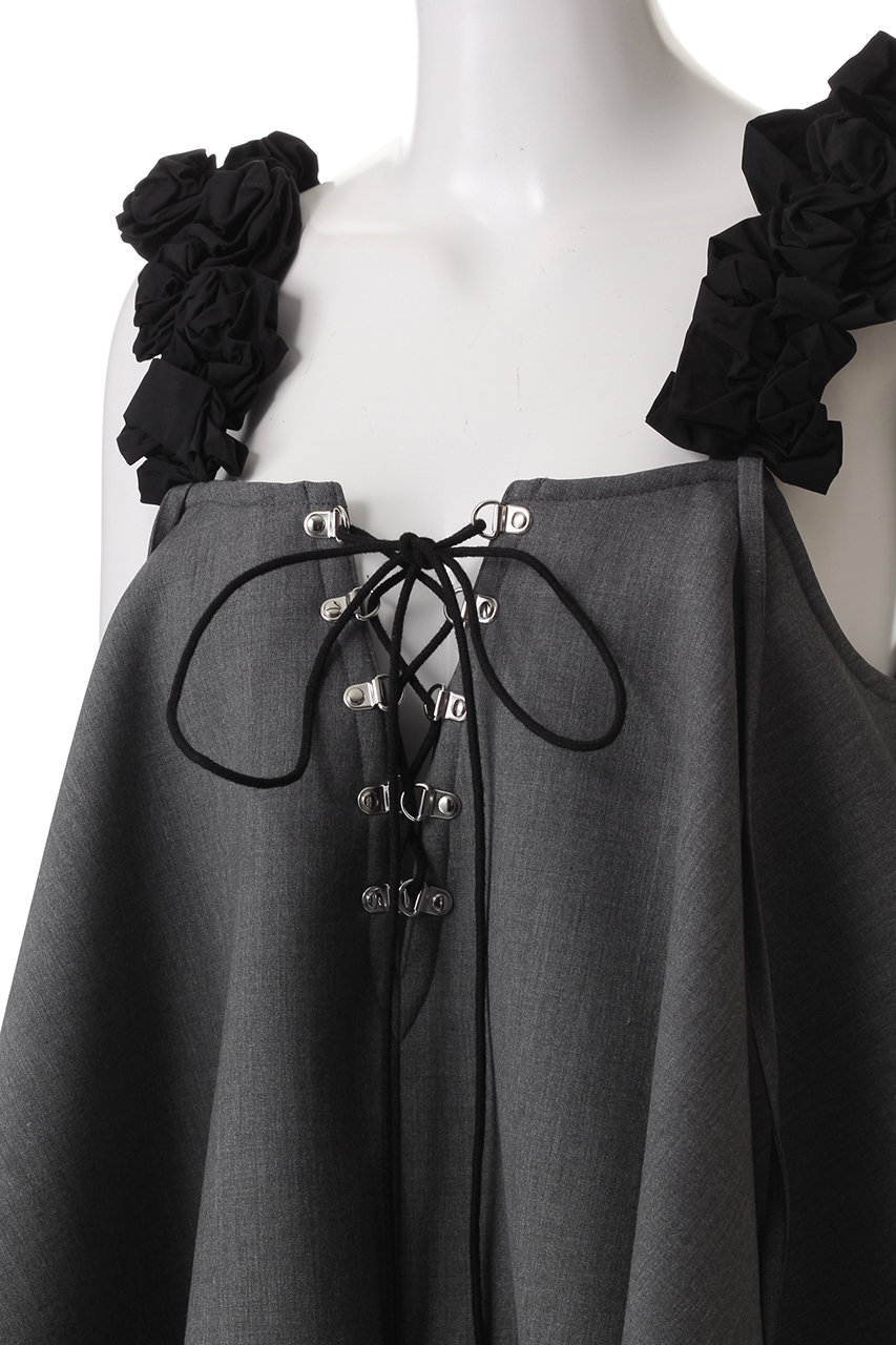 MAISON SPECIAL(メゾンスペシャル)｜Flower Strap 2way Tops/フラワー