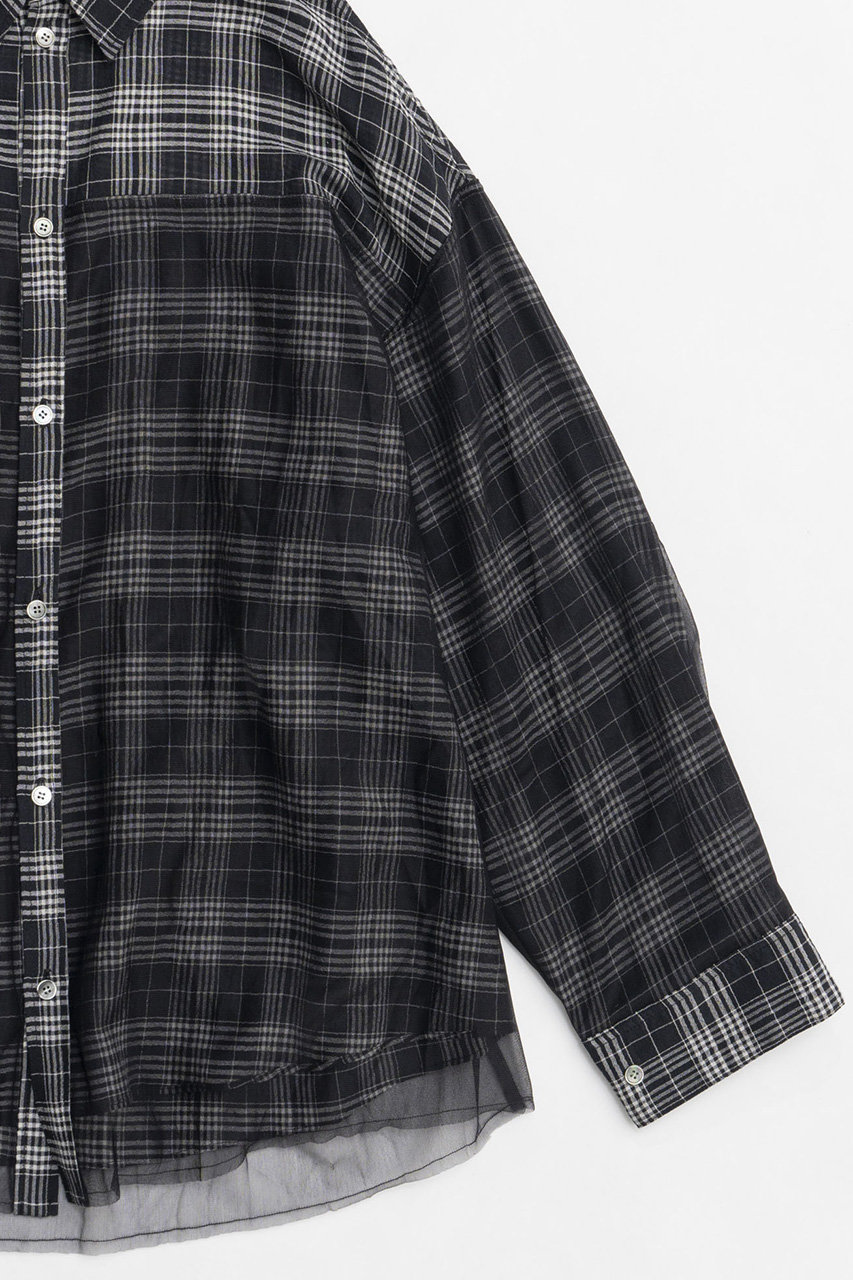 MAISON SPECIAL(メゾンスペシャル)｜Reversible Voile Shirt