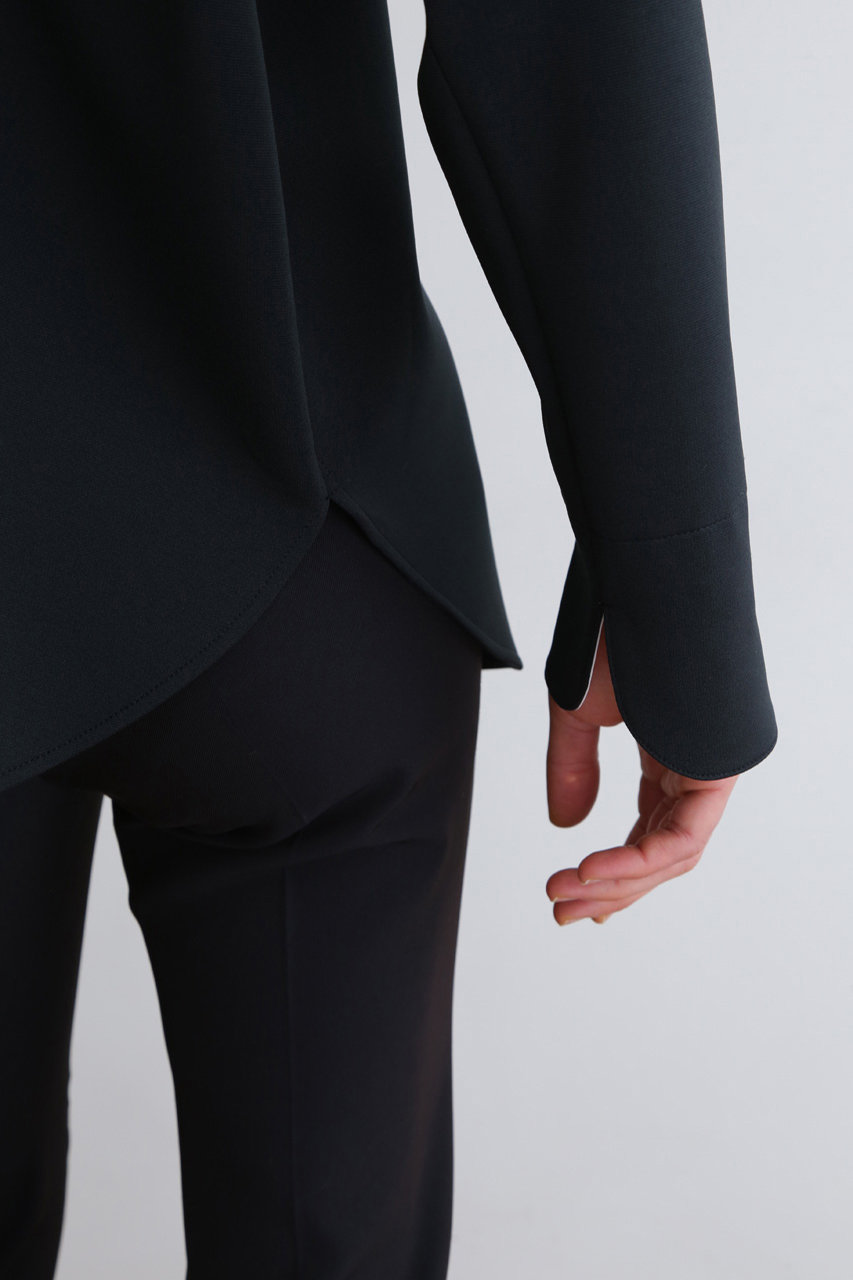 LE PHIL(ル フィル)｜スキューバダンボールブラウス/ブラック の通販