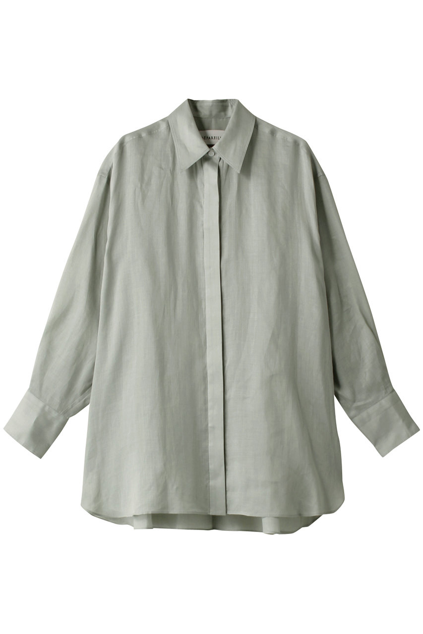 DEPAREILLE デパリエ ウール混 シャツ 未使用タグつき DEPAREILLE