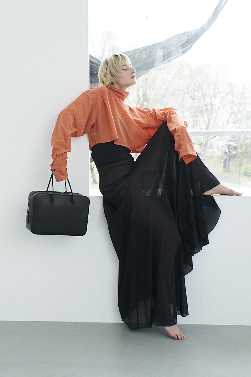 MAISON CANAU(メゾン カナウ)｜SMOOTH BOX-BOSTON(L)/ブラック の通販