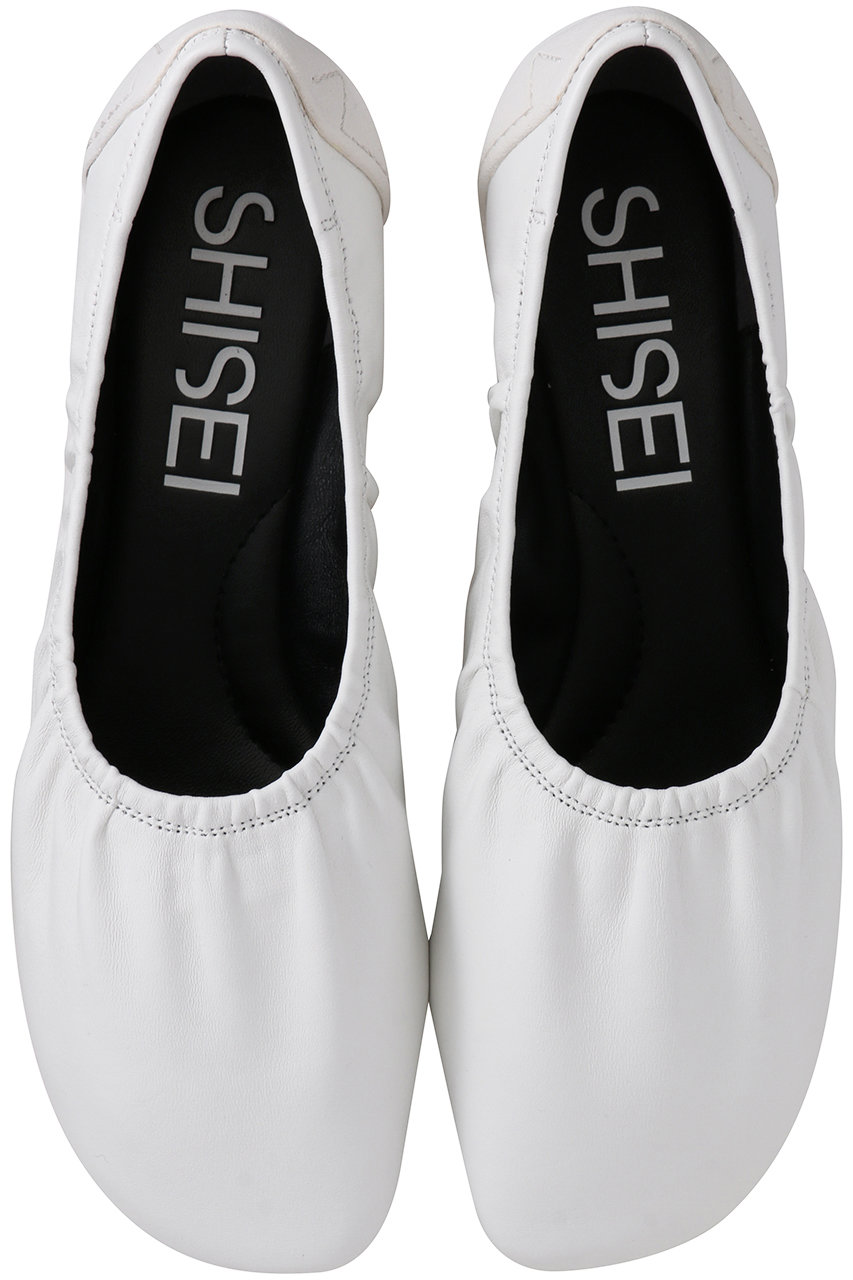 SHISEI(シーセイ)｜GATHER BALLET（レイン対応）/ホワイト の通販