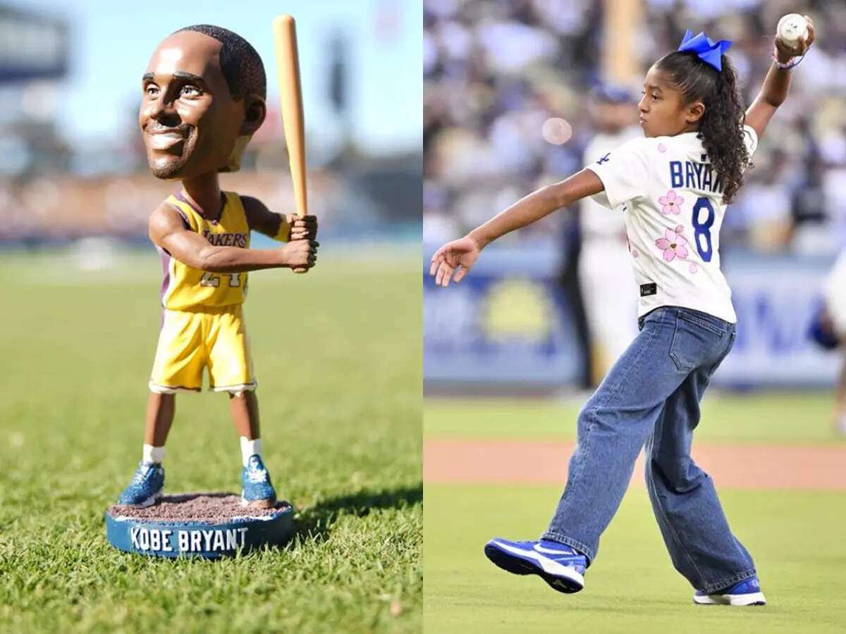 Kobe Bryant honored by family at Dodgers' 'Bobblehead' Night - The