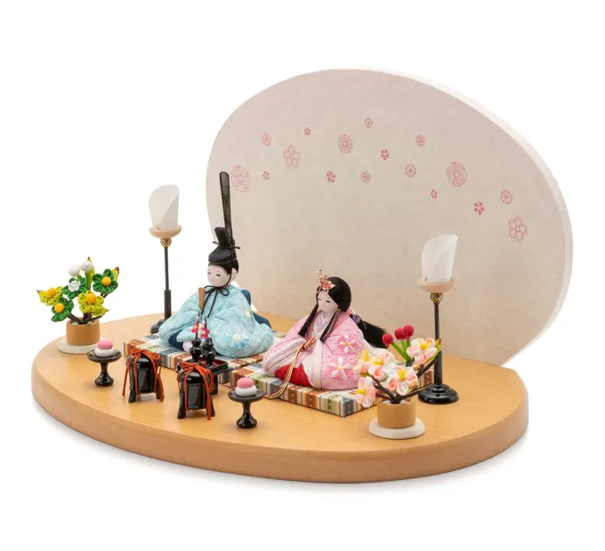 雛人形「雛道具 高坏三宝（ミニ）」｜雛人形の通販 ふらここ