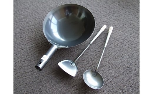 WAKATECH 中華料理鍋セット(30cm) FC020016 - 新潟県燕市｜ふるさと