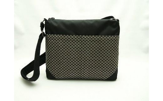 大島紬 ポリ混横型ショルダーバッグ＜全2種＞ - 鹿児島県瀬戸内町