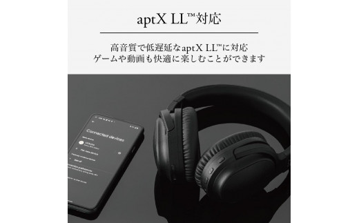 ANCワイヤレスヘッドホン final UX3000 BLACK /ノイズキャンセリング