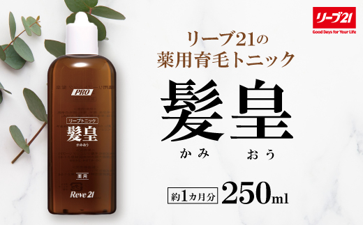 リーブ21の薬用リーブトニック髪皇(かみおう)(250ml) ＜約1カ月分＞_