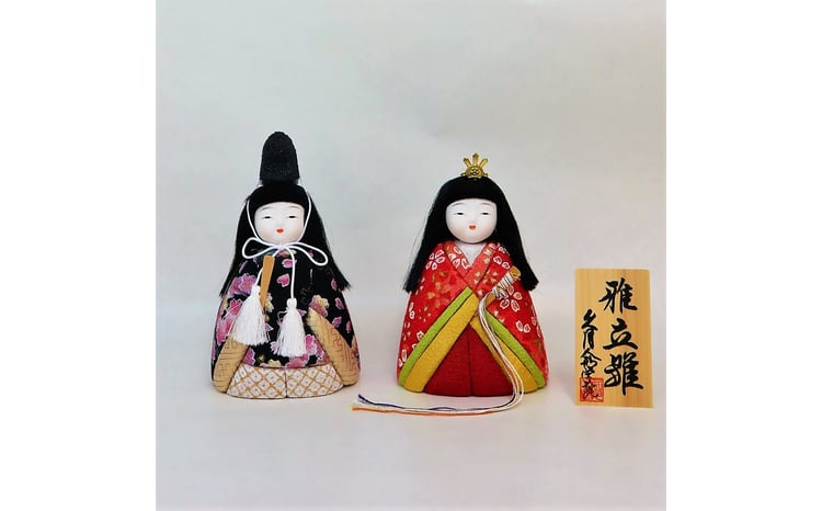 木目込人形「雅立雛」の制作体験（2時間講座×3日分） | 久月 ひな人形