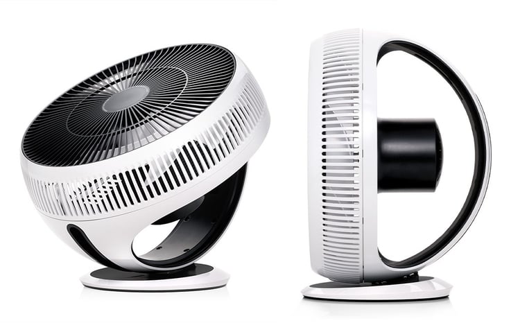 バルミューダ GreenFan Cirq ホワイト×ブラック EGF-3400-WK／JP