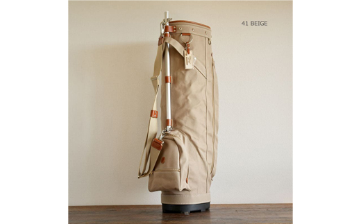 木の庄帆布 ゴルフバッグ KH-CPB01W カートバッグ 木のマーク/パイプ