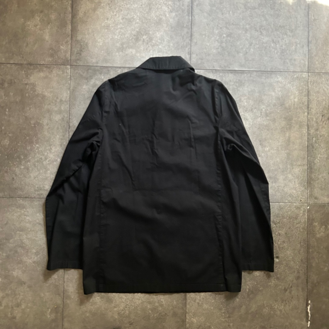 agnes b. - 90s アニエスベー シャツジャケット フランス製 ブラック
