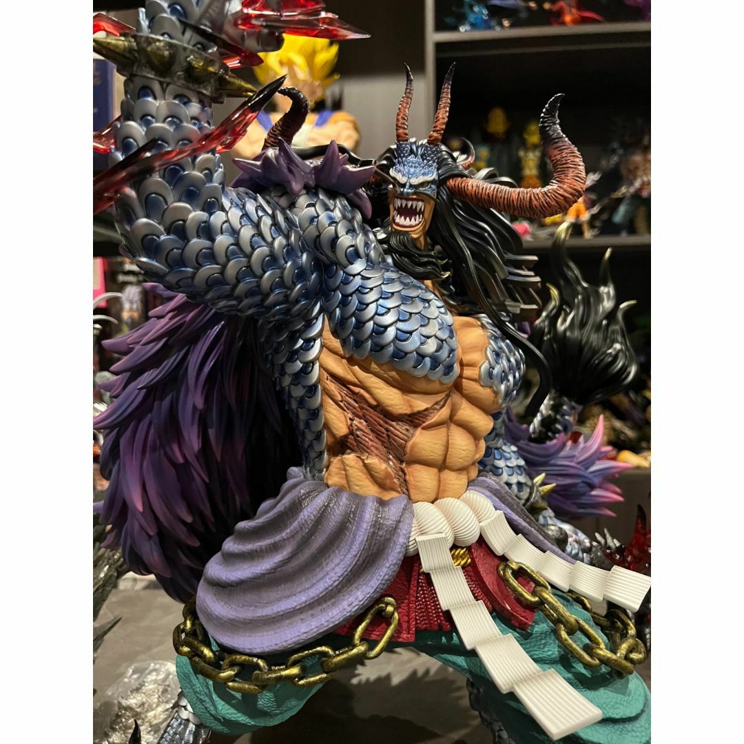 ワンピース 百獣のカイドウ 人獣型 フィギュア ガレージキット 塗装