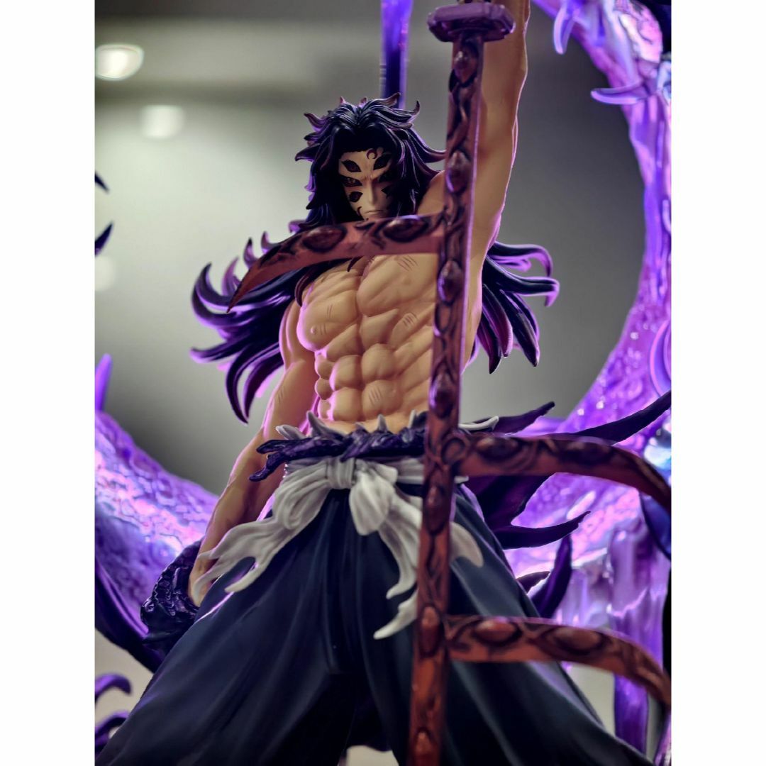 鬼滅の刃 上弦の壱 黒死牟 ガレージキット フィギュア 1スケールの