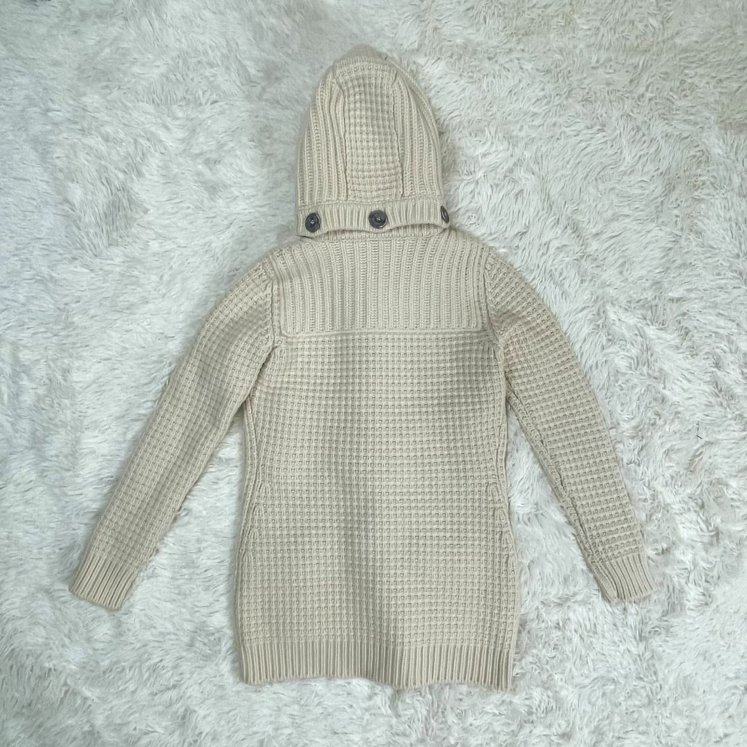 BARK - 定価約7万☆Bark／バーク ニット ダッフルコート イタリア製 S