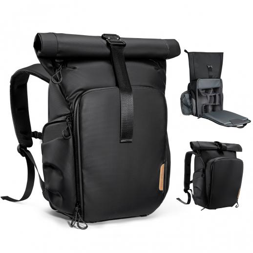 K&F Concept 20L Camera Backpack Nature Wander 11 Black, Waterproof