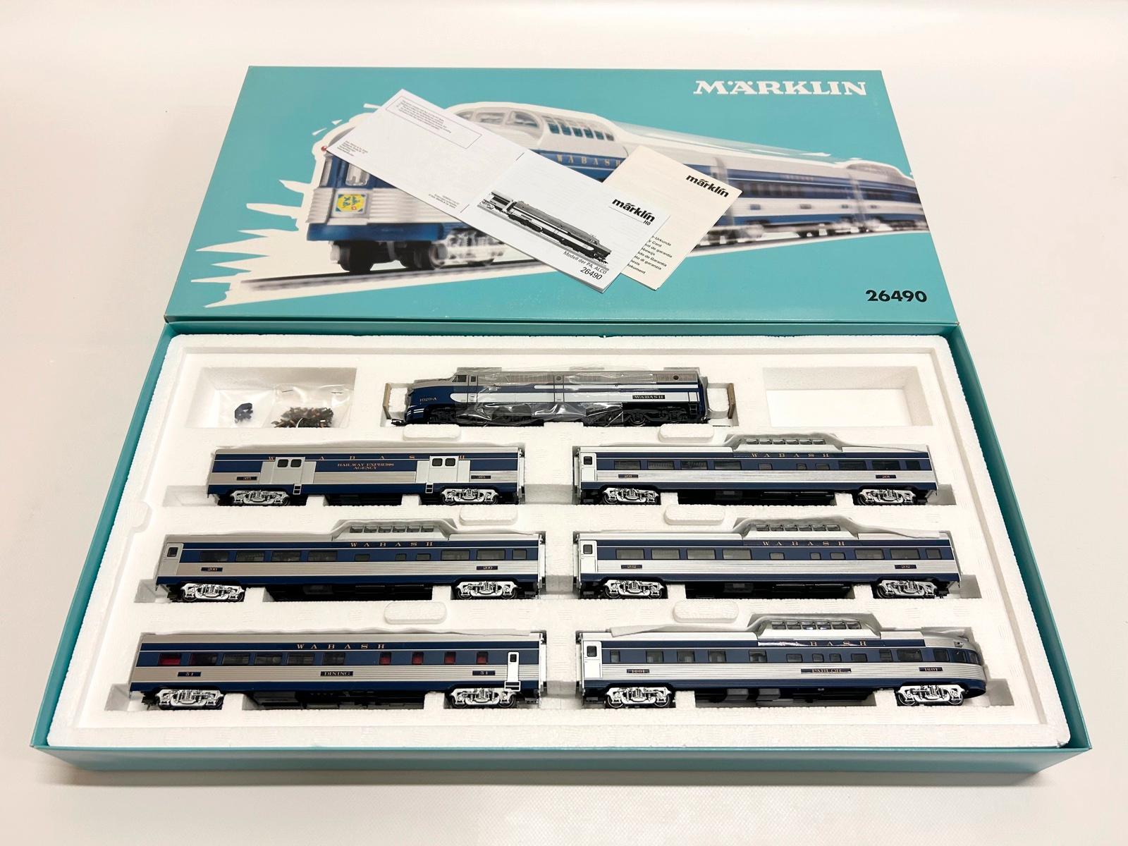 Märklin 26490 Digital, USA Reisezug Blue Bird, H0, OVP in Baden