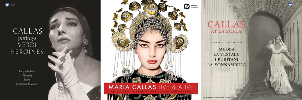 マリア・カラスの生々しい歌声が180グラム重量盤アナログレコードで