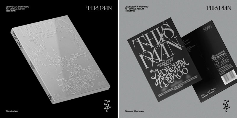 JEONGHAN X WONWOO (SEVENTEEN) 1ST SINGLE ALBUM「THIS MAN」2024年6