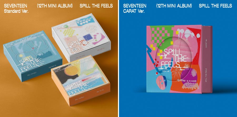 SEVENTEEN 12thミニアルバム「SPILL THE FEELS」2024年10月15日