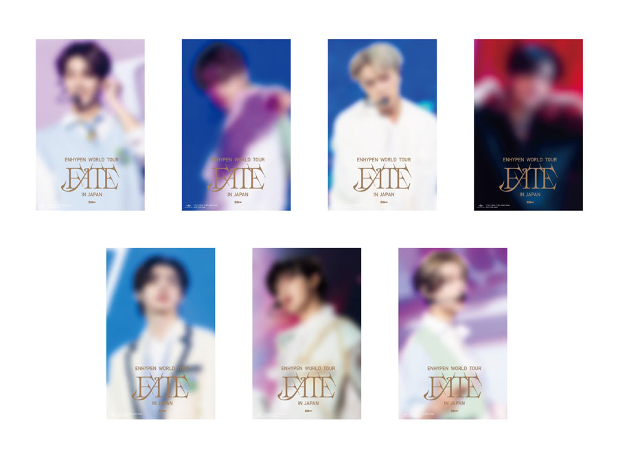 ENHYPEN ライブ ブルーレイ＆DVD『ENHYPEN WORLD TOUR 'FATE' IN JAPAN