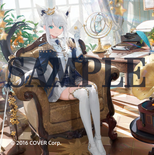 白上フブキ 1stアルバム 「FBKINGDOM “Blessing”」 2025年1月15日 発売