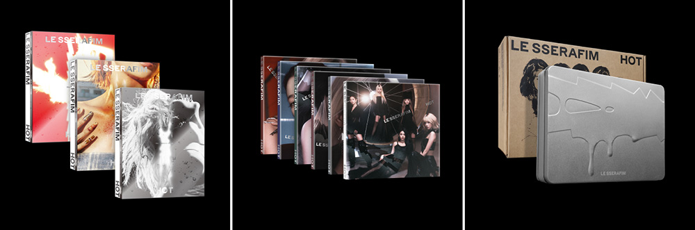 LE SSERAFIM 5thミニアルバム 'HOT'《HMV限定特典：ステッカー(6種