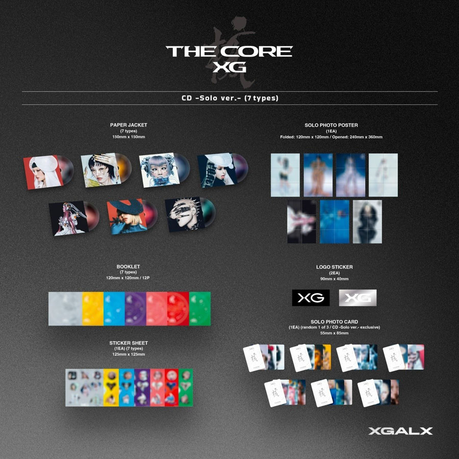 XG 1STフルアルバム『THE CORE - 核』 2026年1月23日(金)リリース