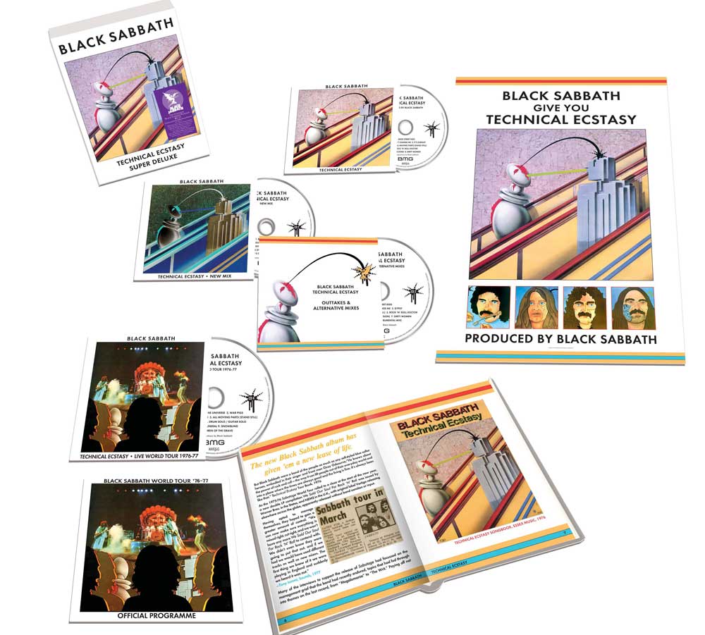 BLACK SABBATH の名盤『TECHNICAL ECSTASY』のデラックス・ボックス