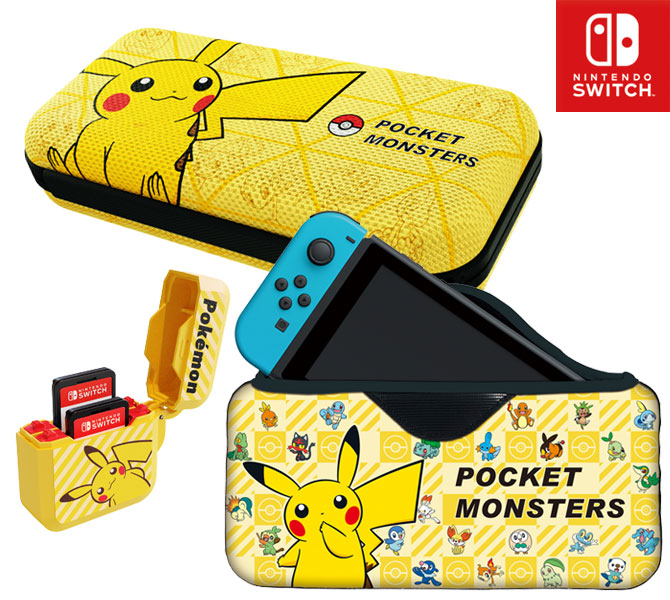 ピカチュウパラダイス！なNintendo Switchケースが各種登場！！！|ゲーム