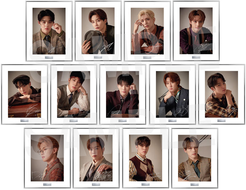 SEVENTEEN セブチ バーノン 2021 HMV 額装写真 額縁