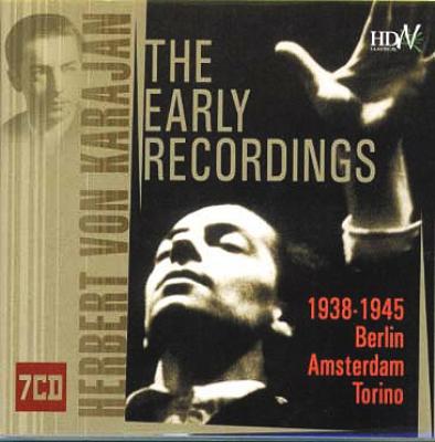 Karajan The Early Recordings : Karajan, Herbert von (1908-1989