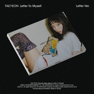 6th Mini Album: Letter To Myself (Letter Ver.) : テヨン