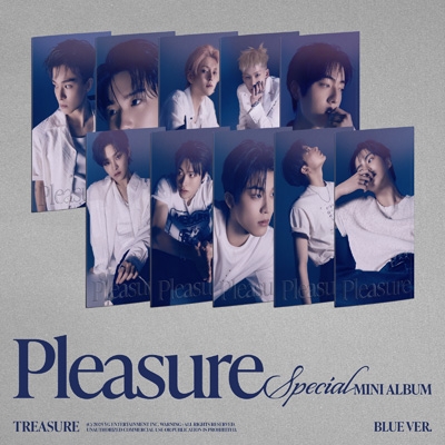 TREASURE SPECIAL MINI ALBUM [PLEASURE] (BLUE VER.)JIHOON