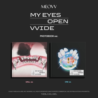 1st EP Album: MY EYES OPEN VVIDE (PHOTOBOOK ver.)(ランダムカバー