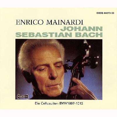 無伴奏チェロ組曲（全曲） マイナルディ（vc）(3CD) : バッハ（1685