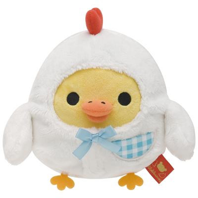 リラックマ ニワトリあつめてぬいぐるみ（キイロイトリ） : リラックマ