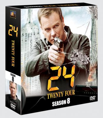 24-TWENTY FOUR-SEASON8 SEASONS コンパクト・ボックス : 24 -TWENTY