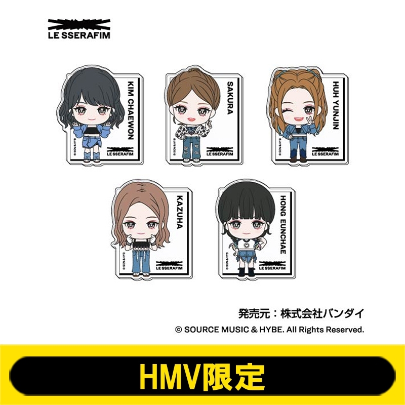 アクリルバッジ（10個入1BOX）【HMV限定】 : LE SSERAFIM | HMV&BOOKS
