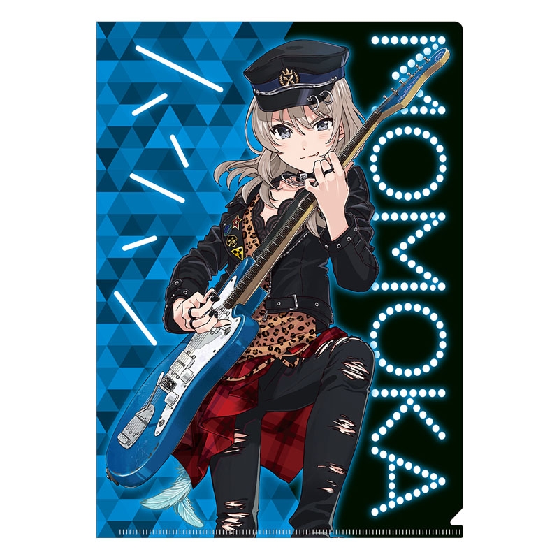 クリアファイル 爆ぜて咲くver.（河原木 桃香） : ガールズバンド