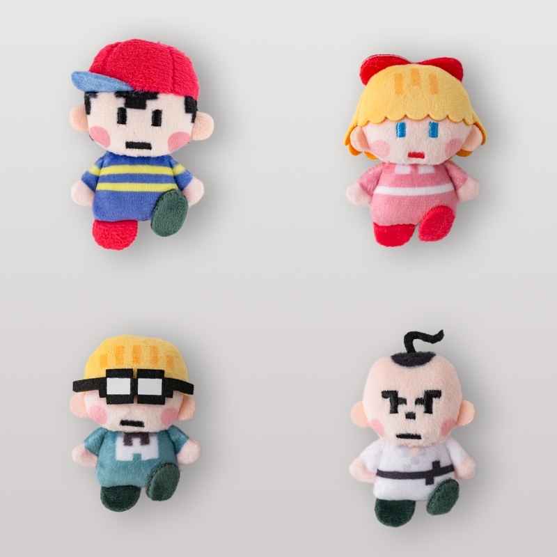 MOTHER2 マグネット マスコット 4体セット ネス ポーラ ジェフ プー