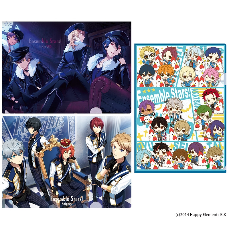 あんさんぶるスターズ！」クリアファイルセット（3枚1セット