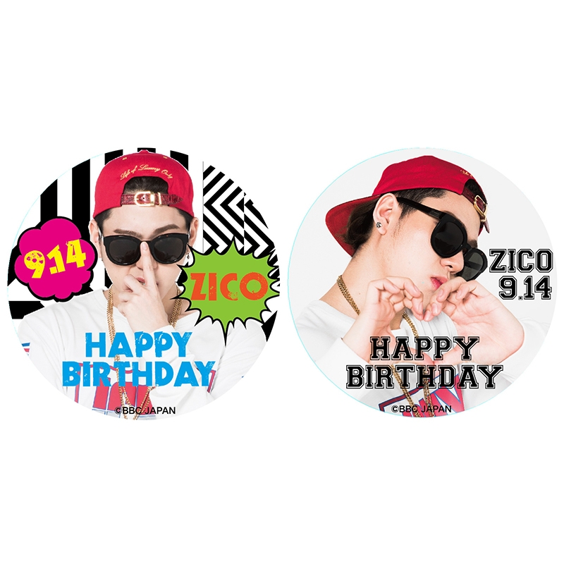 ZICO Birthday缶バッジ（2個セット） : Block B | HMV&BOOKS online