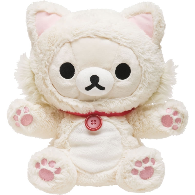 ぬいぐるみパペット（「もっと♪のんびりネコ」テーマ・コリラックマ